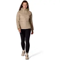 Rab Damen Jacke Microlight Alpine Hoody Schwarz M