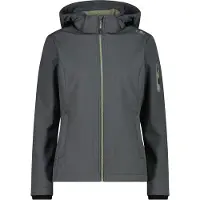 CMP Damen Softshelljacke Woman Jacket Zip Hood 39A5006-F902 48 - Jungle - 48