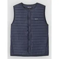 Patagonia - LW Down Sweater Vest - Daunenweste Gr M weiß/blau