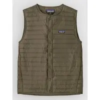 Patagonia - LW Down Sweater Vest - Daunenweste Gr XXL braun