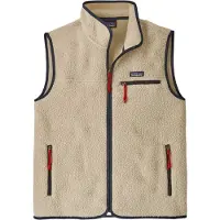 Patagonia - ärmelloses Fleece aus Polartec &ndash; Herren &ndash; M's Retro Pile Vest - M's Retro Pile Vest Pelican für Herren aus Wolle - Größe