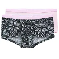 Kari Traa - Women's Tina Hipster 2-Pack - Alltagsunterwäsche Gr XL grau