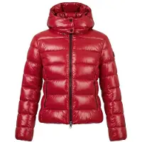Save the Duck für Damen. D31470W-LOVE23 Gesteppte Jacke Cosmary rot (S), Lässig, Nachhaltig, Recyceltes Nylon