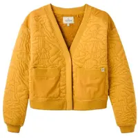 Passenger - Women's Seagrass Organic Cotton Quilted Cardigan - Cardigan Gr L orange