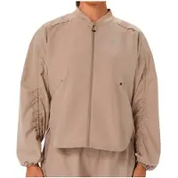 Asics - Women's Nagino Run Adjustable Jacket - Laufjacke Gr XL braun