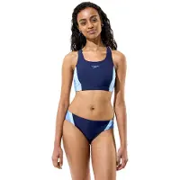 Speedo - Women's Colourblock Splice 2 Piece 2.0 - Bikini Gr 40 blau