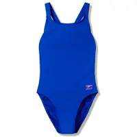 Speedo - Women's Female Solid Leaderback - Badeanzug Gr 46 blau