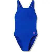 Speedo - Women's Female Solid Leaderback - Badeanzug Gr 36 blau