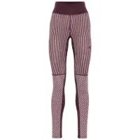 Kari Traa - Bas technique en laine de mérinos - Smekker High Waist Baselayer Pants Cocoa Powder für Damen aus Wolle - Größe M - Rosa