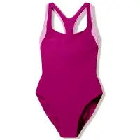 Speedo - Women's Colorblock Racerback Swimsuit - Badeanzug Gr 38 lila