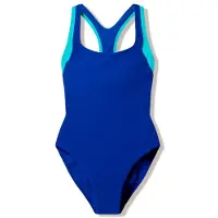 Speedo - Women's Colorblock Racerback Swimsuit - Badeanzug Gr 36 blau