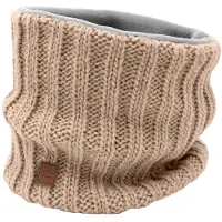 Maximo - Kid's Tube Rippe - Schlauchschal Gr One Size braun/beige