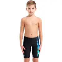 Arena B PAINT SWIM JAMMER BLACK-BLACK MULTI