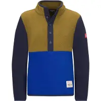 TROLLKIDS - Kid's Flekkefjord Half Zip - Fleecepullover Gr 92 blau