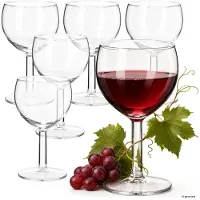 MamboCat 6x Ballon Weingläser 190ml Wasserglas Rotweinkelch Weißwein Gastro