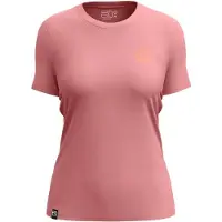Ortovox - Women's 185 Merino Mountain Badge TS - Merinoshirt Gr M rosa