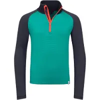 TROLLKIDS - Kid's Rauland Half Zip - Fleecepullover Gr 164 türkis