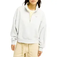 Roxy Sweatshirt "Everfree", Damen, Gr. XS, grau (light grau heather), Obermaterial: 64% Baumwolle, 36% Polyester., Sweatshirts Sweatshirt