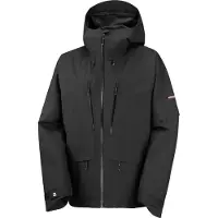 Salomon - Wasserfeste und atmungsaktive Skijacke &ndash; Herren &ndash; Venom FZ Jkt - Venom FZ Jkt Deep Black für Herren - Größe M - schwarz