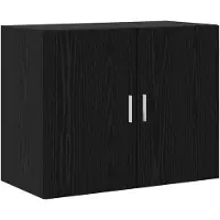 Syfax Wandschrank Schwarze Eiche 80 x 42,5 x 64 cm Holzwerkstoff