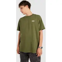 Vans 1100000002199 "New Left Chest SS Tee", Herren, Gr. M, grün (grün balsam), Obermaterial: 100% Baumwolle, normal, Rundhals, Shirts 1100000002199, mit sportlichem Stil, Kurzarmdesign, aus Baumwolle