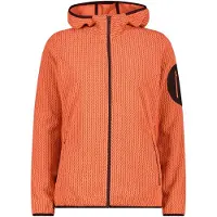CMP Damen Unlimitech Outdoor Jacke mit Kapuze orange 36