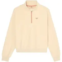 Roxy - Women's Waves Of Warmth Half Zip - Fleecepullover Gr XXL beige