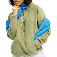 Roxy - Women's Cool Calling - Fleecepullover Gr S oliv