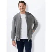 Witt Weiden Strickjacke in grau-meliert | Gr.: 52