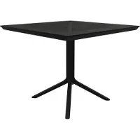 BellaFurn Gartentisch 80x80 cm - Balkontisch - Witterungsbeständige und langlebige Ausführung