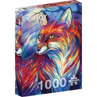 Enjoy Puzzle Fuchs Puzzle 1000 Teile buntes Puzzlevergnügen