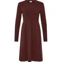 Fransa Midikleid "Damen Casual FRDEDINA", Damen, Gr. M, N-Gr, braun (rum raisin), Obermaterial: 72% Viskose CV. 28% Polyester PES., Kleider Midikleid