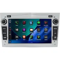 AWESAFE Android Autoradio 7 Zoll 64GB für Opel Corsa D / Zafira B / Astra H / Corsa C / Combo C mit CarPlay Android Auto Navi Bluetooth DAB+ Rückfahrkamera