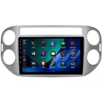 AWESAFE Android Autoradio 9 Zoll 128GB für VW Tiguan 5N (2007–2016) mit CarPlay & Android Auto Navigation & Bluetooth 4G LTE