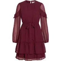 Vila Vielly Langarm Minikleid