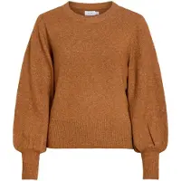 Vila Vimalu Rundhals Strickpullover