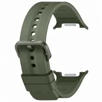 Samsung Smartwatch-Armband "Sport Band (S/M) für Galaxy Watch9 und Watch8", grün (oliv), Uhrenarmbänder, Smartwatch-Armband