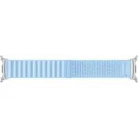 Samsung Original Fabric Armband für Galaxy Watch 9 (40/44mm) / Watch 8 (40/44mm) / Classic (46mm) - Größe S/M - Blau