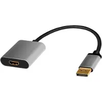 Logilink CDA0108, 0,15 m, DisplayPort, HDMI, Männlich, Weiblich, Gerade