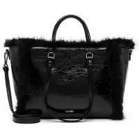 Suri Frey Shopper "Shopper SFY Chessy", Damen, Gr. B/H/T: 49cm x 27cm x 15cm 0, schwarz (schwarz, finish 199), Obermaterial: 70% Polyurethan PU. 30% Polyester PES., Taschen Shopper