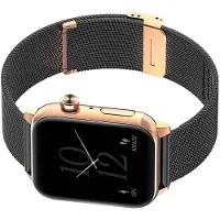Maxcom , Damen Smartwatch Modell FW64 Oxygen 2 mit integriertem Schmuckarmband, Schwarz