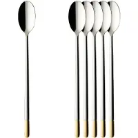 Villeroy & Boch Esslöffel "Latte-Macchiato-Löffel Ella 19,8 cm 6er Set edelstahl" Spülmaschinenfest