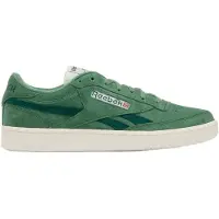 Reebok Sneaker CLASSIC "CLUB C REVENGE", Mädchen, Gr. 44,5, grün (fieldgrün, metalgrün, chalk), Leder, Schuhe Sneaker