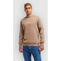 Quiksilver Sweatshirt , Herren, Gr. XS, beige (pine bark), Obermaterial: 60% Baumwolle, 40% Polyester., Sweatshirts Sweatshirt
