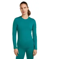 Icebreaker W 200 Oasis Long Sleeve Crewe tidal teal (IB0LG) L