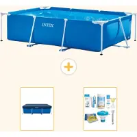Intex Rechteckiger Frame Pool - 300x200x75 cm - 3-teilig S22349