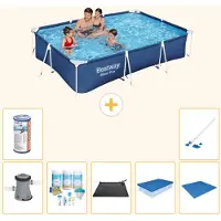 Bestway Steel Pro Rechteckig - 300x201x66 cm - 8-teilig S21561