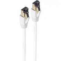 Shiverpeaks BS08-41006, 0,25 m, Cat8.1, F/FTP (FFTP), RJ-45, RJ-45, Weiß