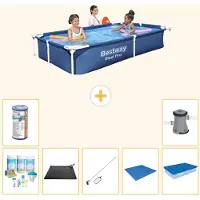 Bestway Steel Pro Rechteckig - 221x150x43 cm - 8-teilig S21512