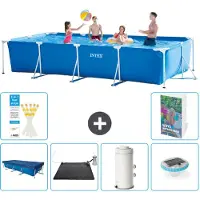 Intex Rechteckiger Frame Pool - 450x220x84 cm - 5-teilig S76